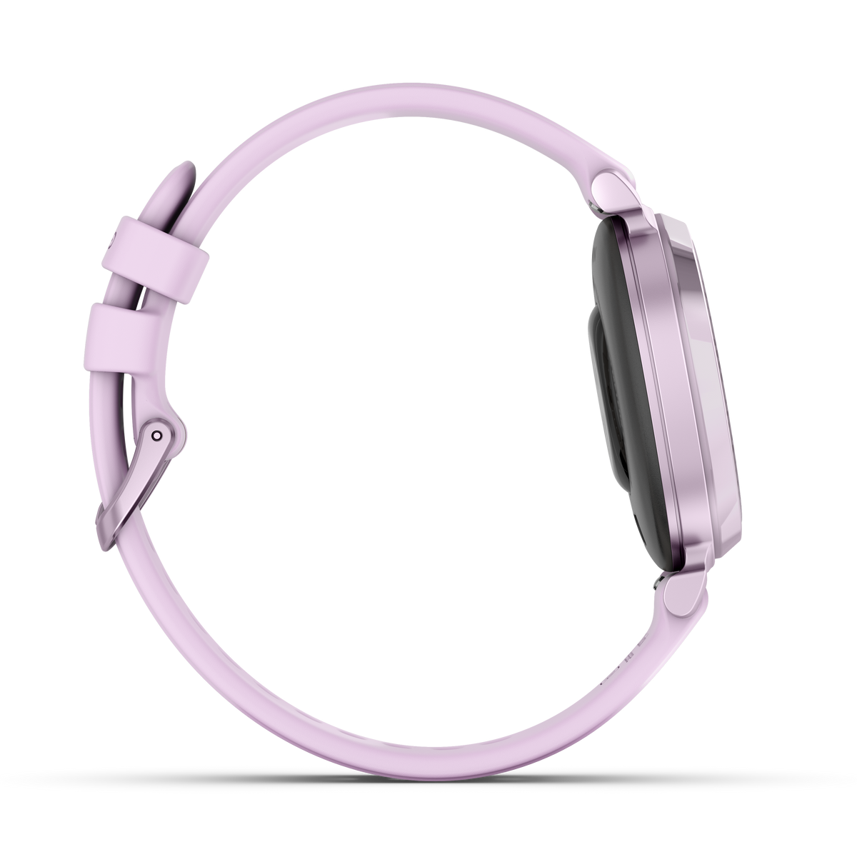 Garmin Lily Smartwatch avec bracelet en silicone - Lilas
