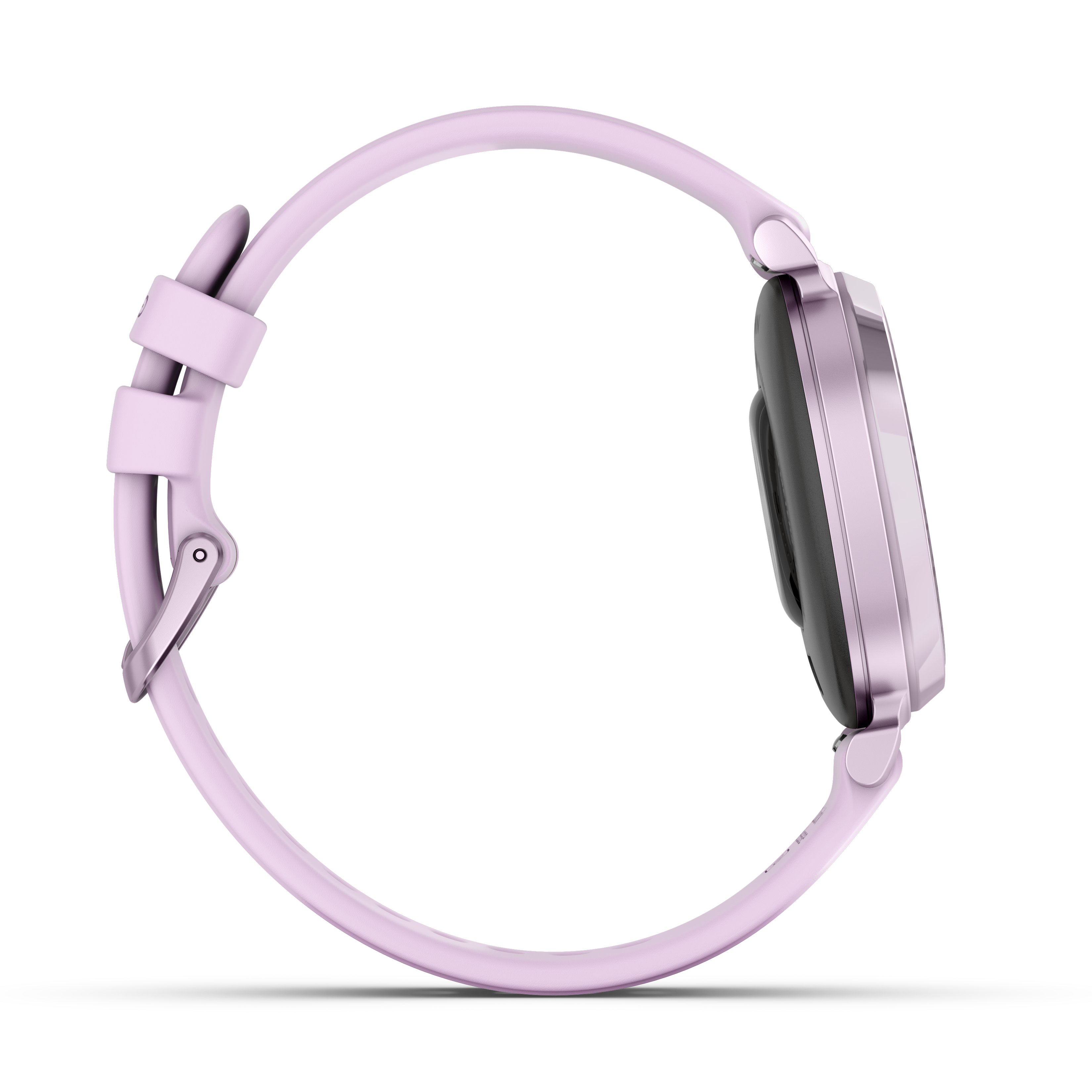 Garmin Lily Smartwatch avec bracelet en silicone - Lilas