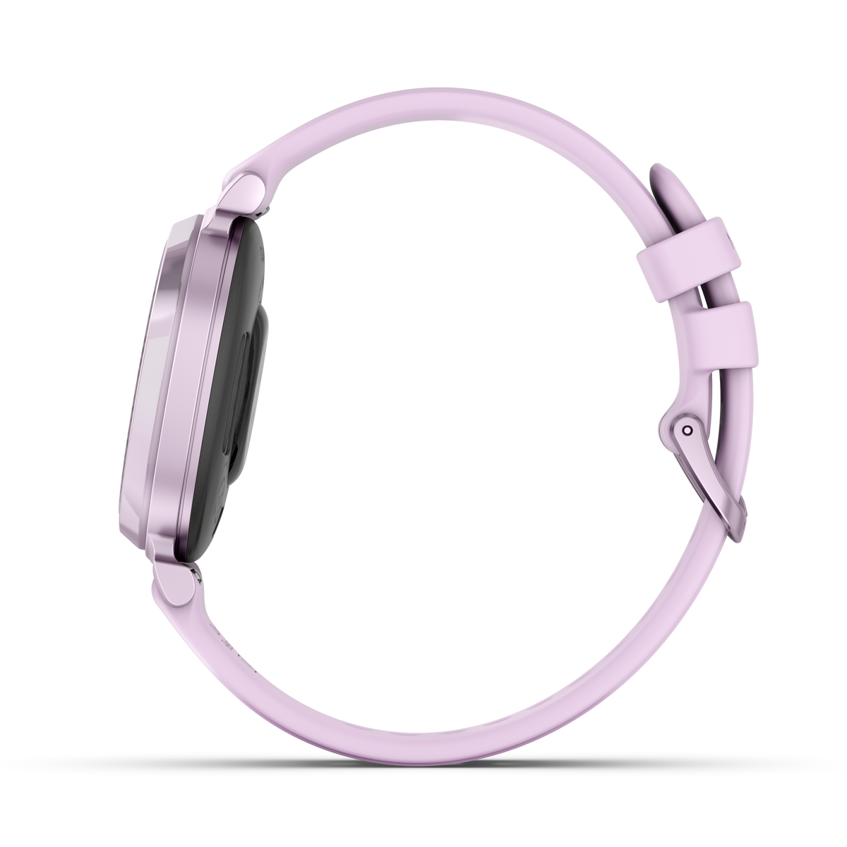 Garmin Lily Smartwatch avec bracelet en silicone - Lilas