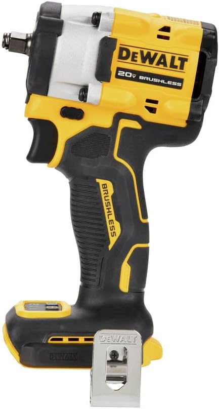 Dewalt Atomic 20V MAX Brushless Lithium-Ion 3/8 in. Cordless Impact Wrench with Hog Ring Anvil- Tool Only