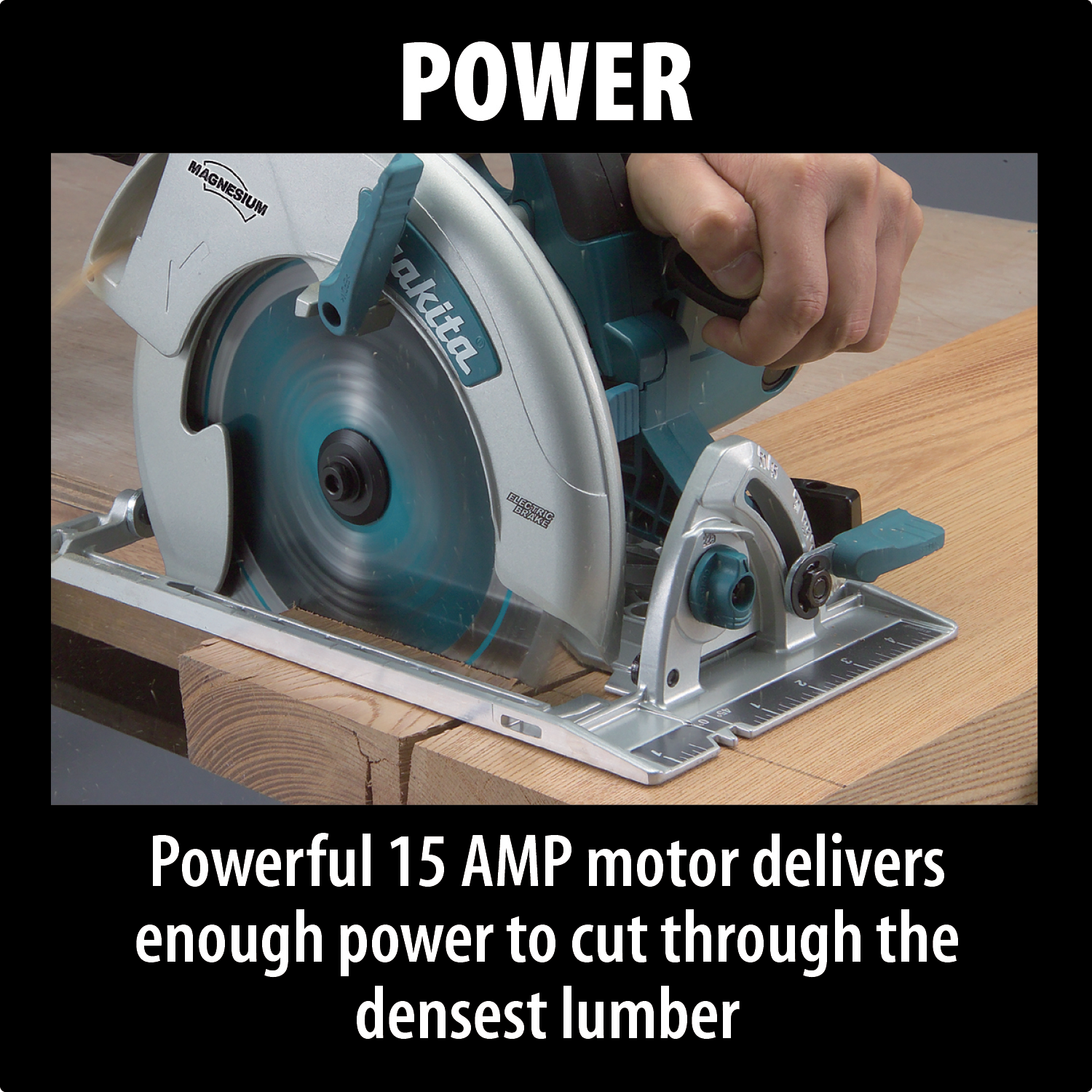 Makita 8-1/4" Magnesium Circular Saw with Electric Brake