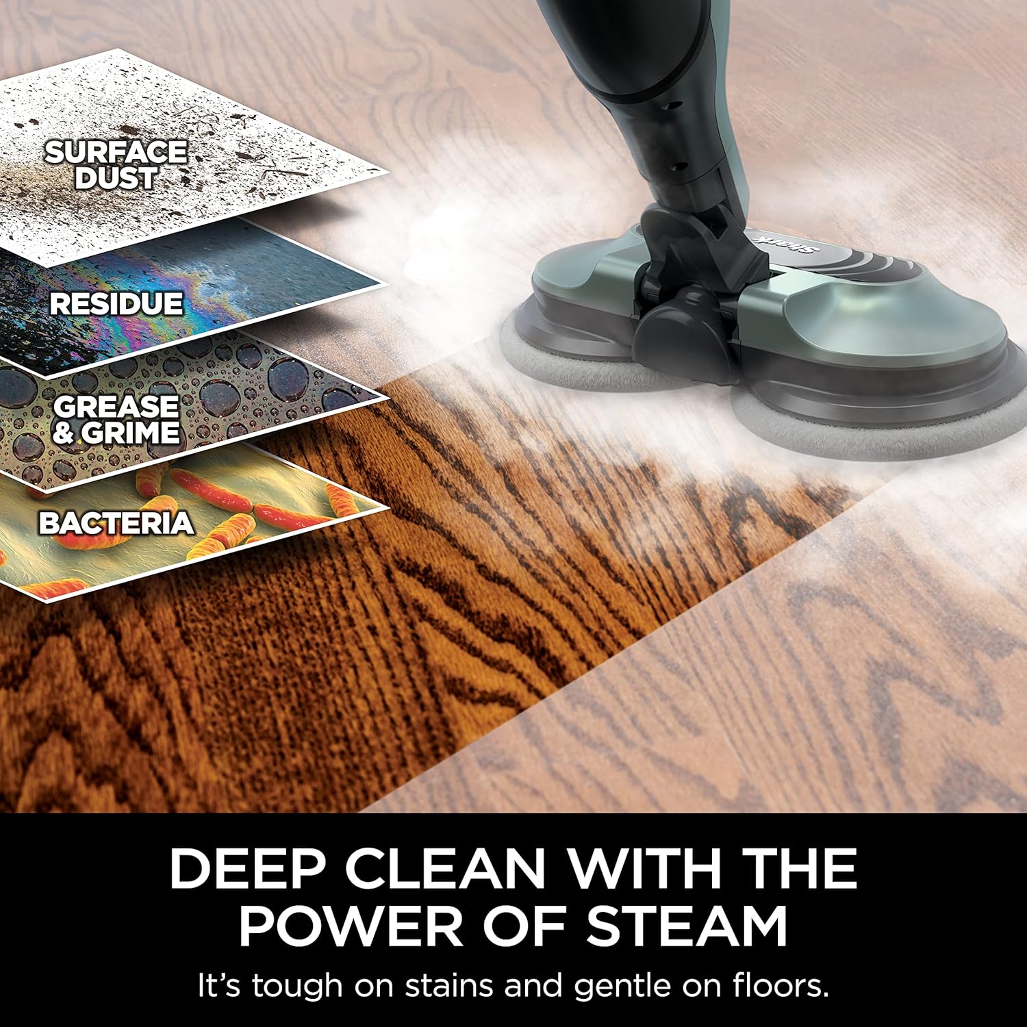 Shark S7000C Steam & Scrub All in One Mop (vadrouille tout-en-un à vapeur et à récurer)