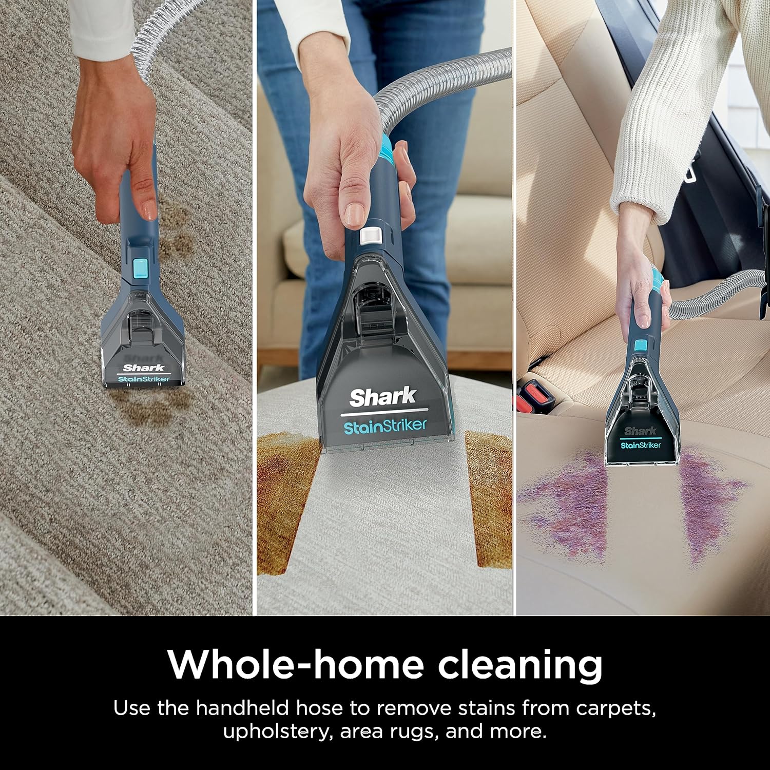 Shark PX200C Stain Striker Nettoyeur portable de tapis et de tissus d'ameublement