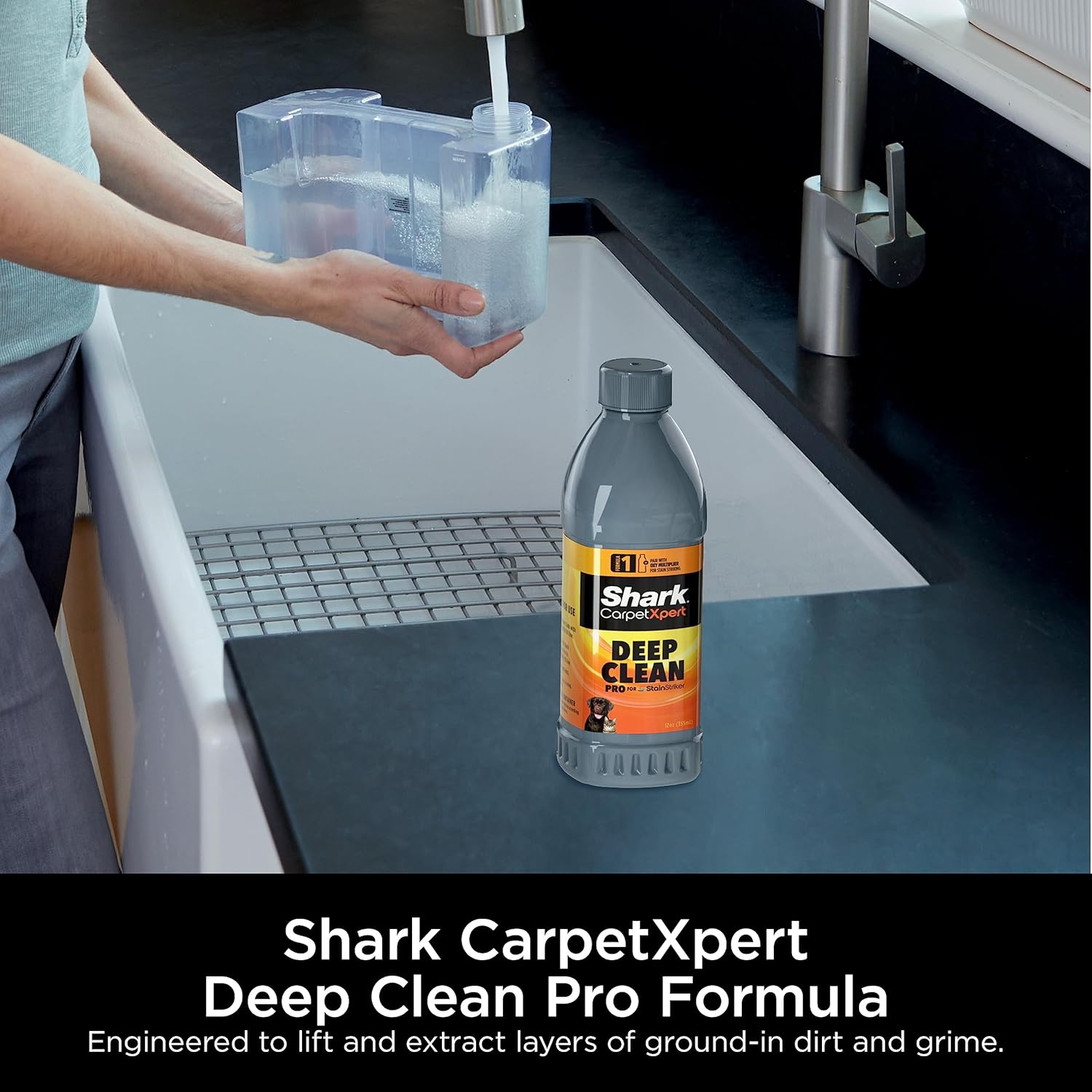 Shark PX200C Stain Striker Nettoyeur portable de tapis et de tissus d'ameublement