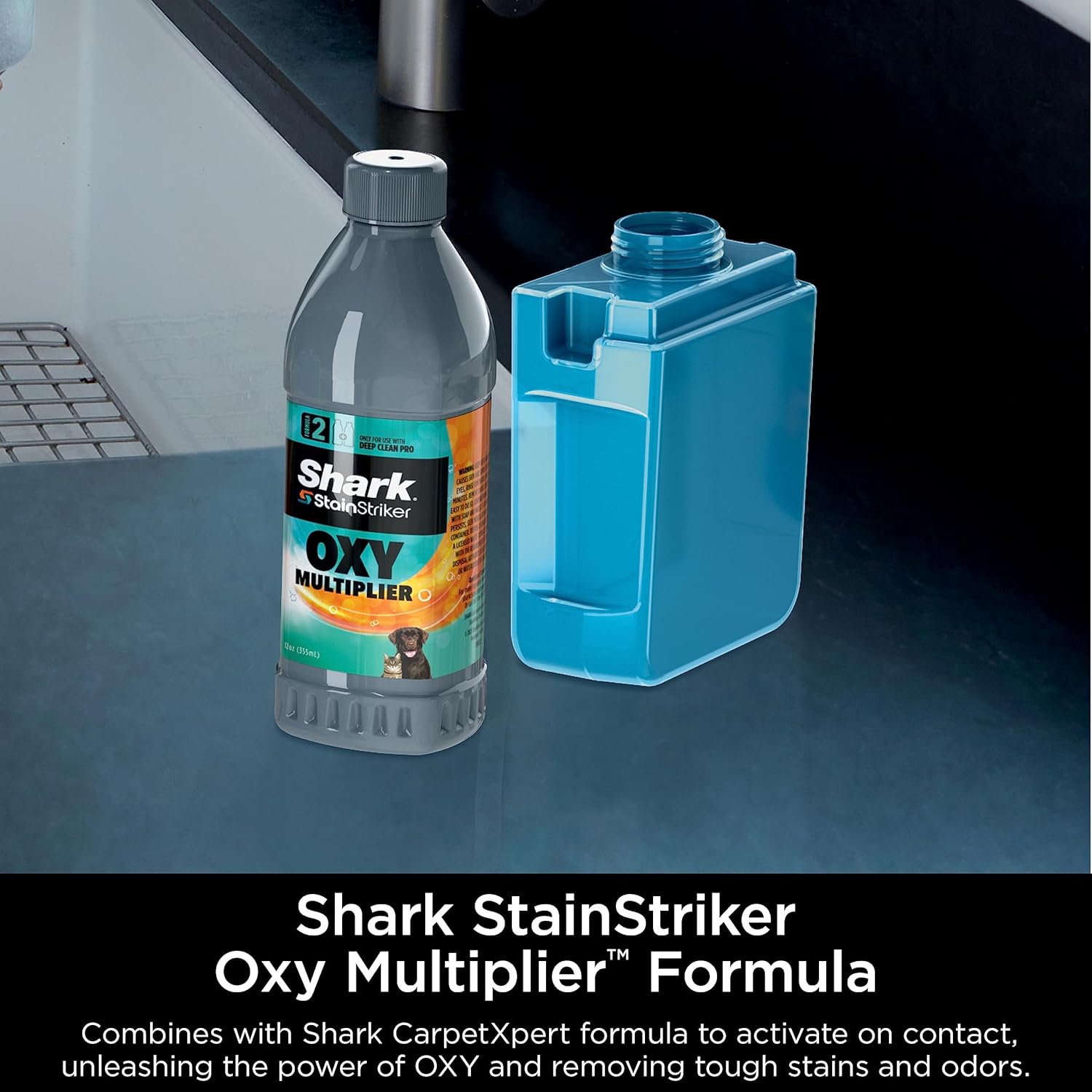 Shark PX200C Stain Striker Nettoyeur portable de tapis et de tissus d'ameublement