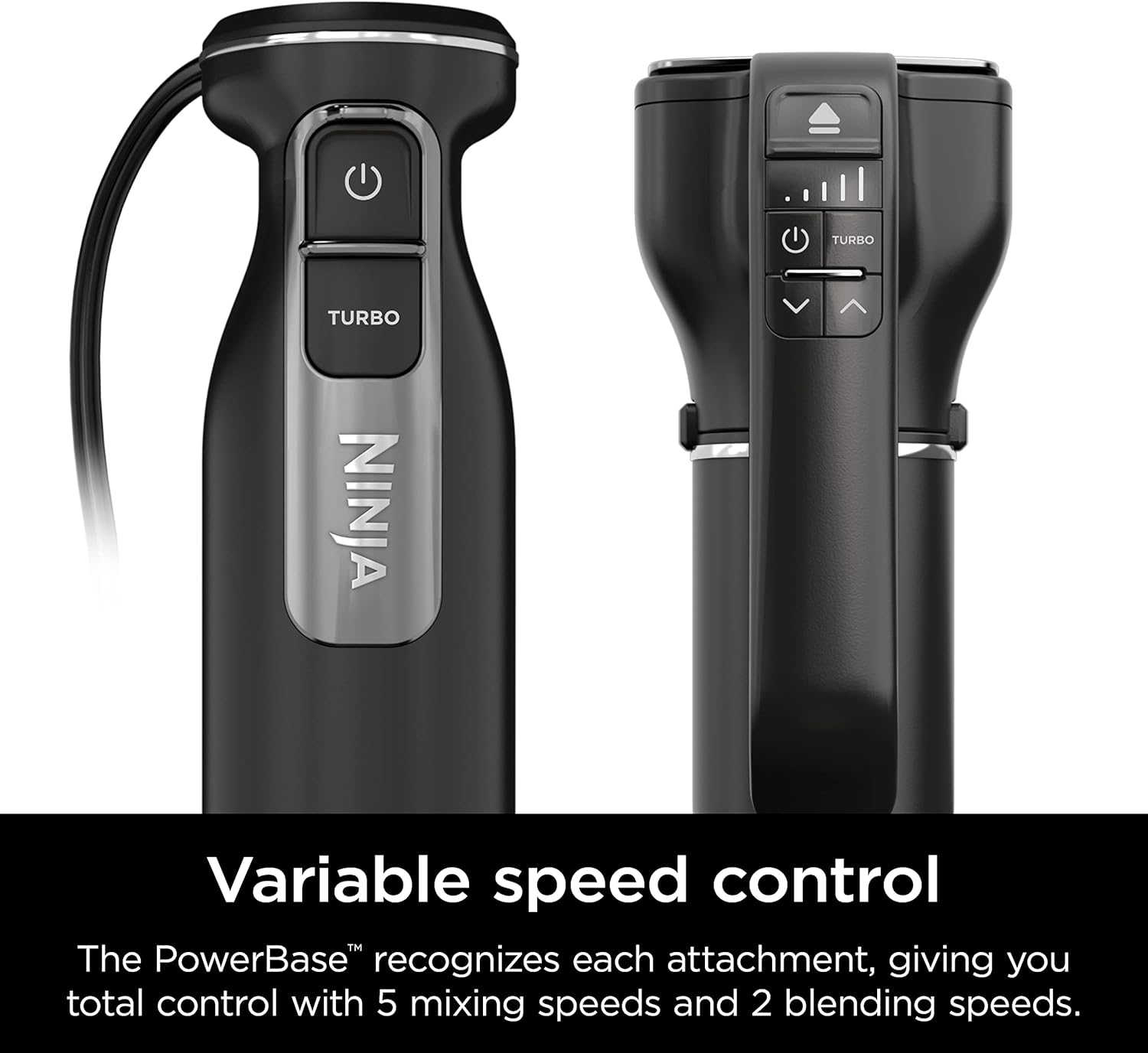 Ninja CI100C Foodi Power Mixer System Immersion Blender & Hand Mixer Combo