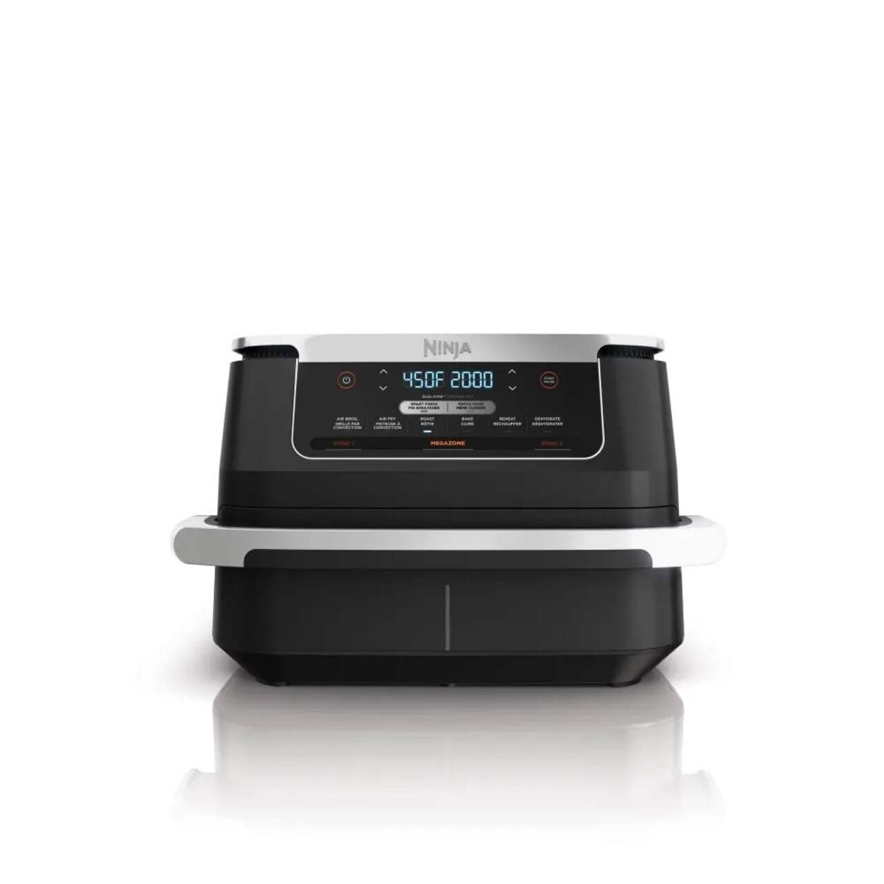 Ninja DZ071C Foodi Flex Basket Air Fryer with 7-qt Mega Zone