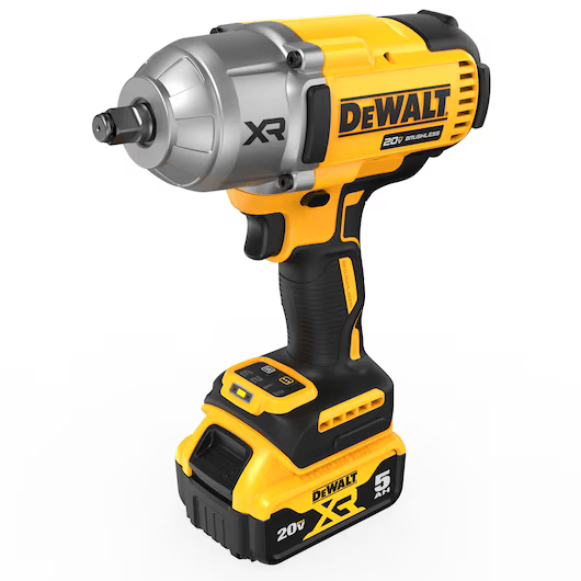 Dewalt 20V Max XR 1/2" High Torque Impact Wrench - 2 Batteries & Charger Kit