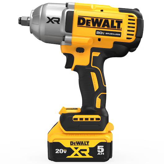 Dewalt 20V Max XR 1/2" High Torque Impact Wrench - 2 Batteries & Charger Kit