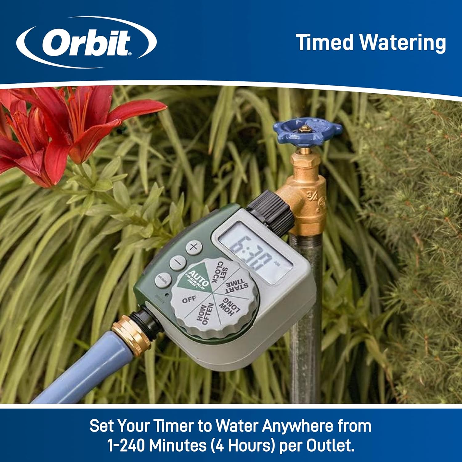 Orbit Single Outlet Hose Watering Timer