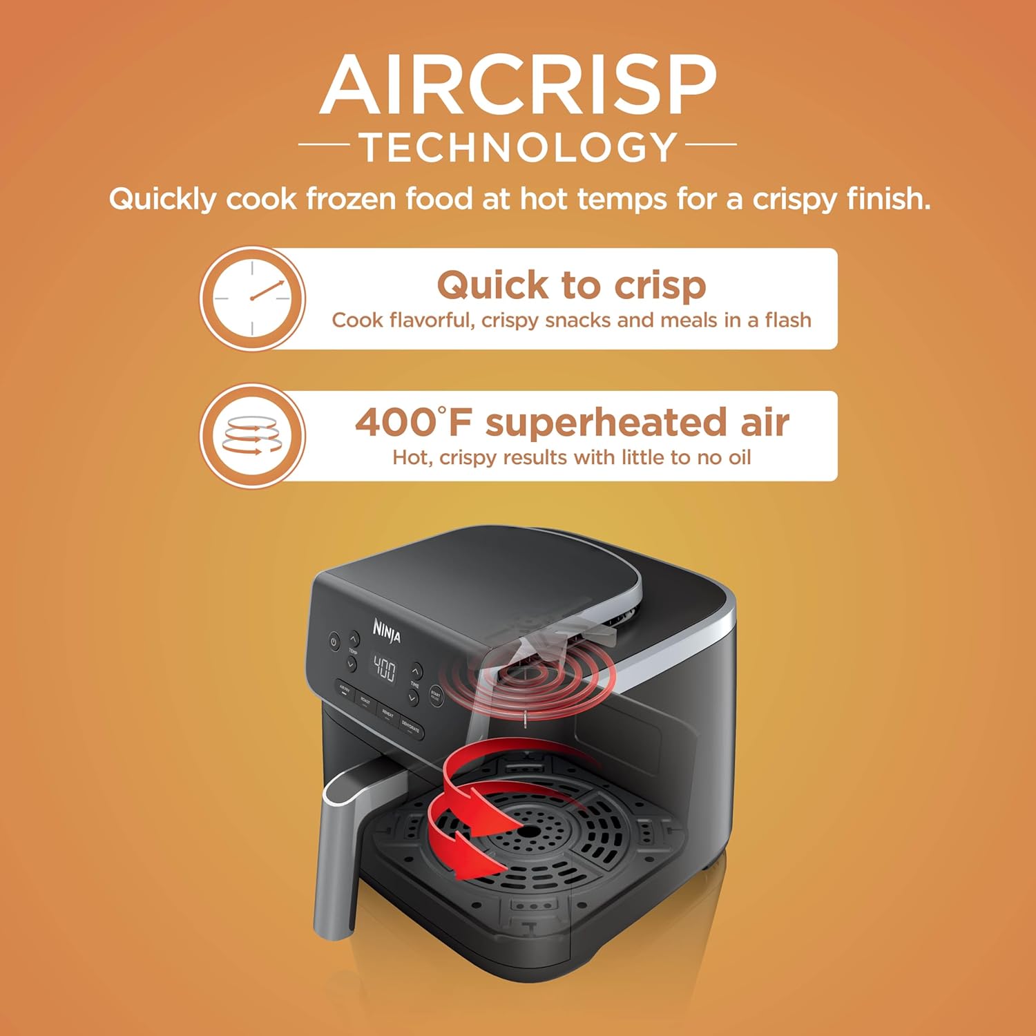 Friteuse à air Ninja AF141C Pro 4 en 1