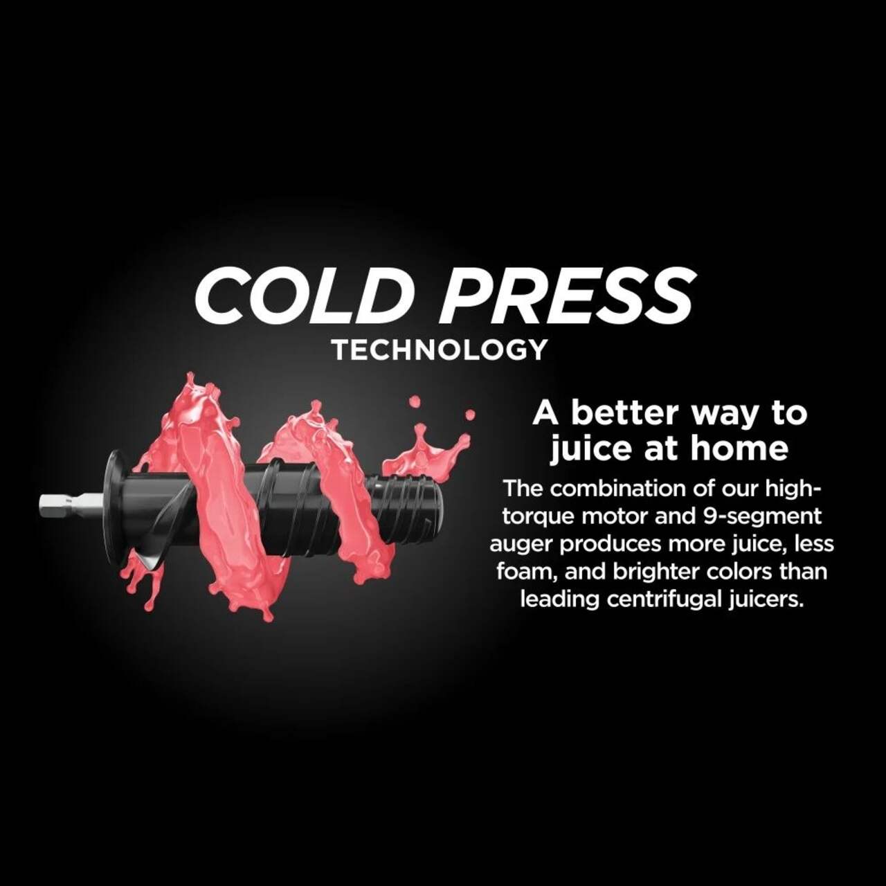 Presse-agrumes à froid Ninja JC151C Never Clog