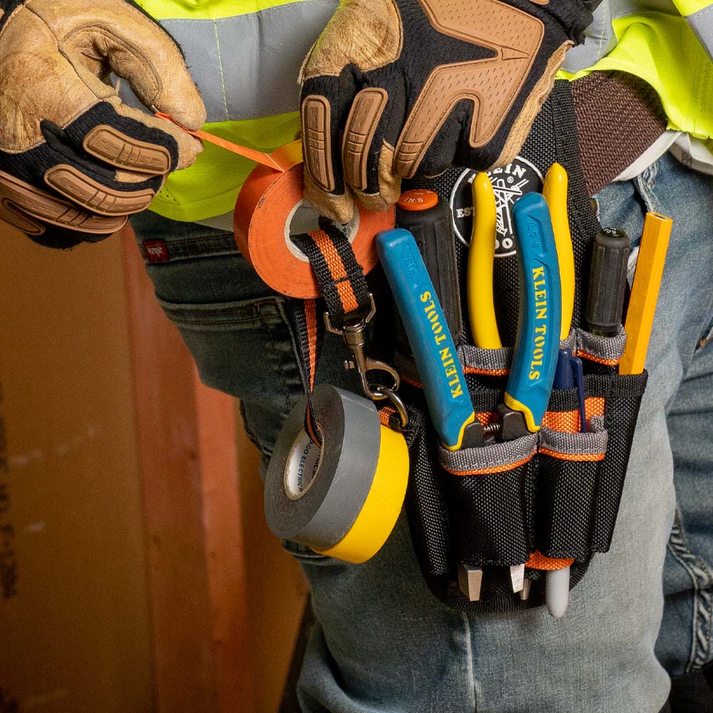 Klein Tools Pro Tool Pouch avec 9 poches