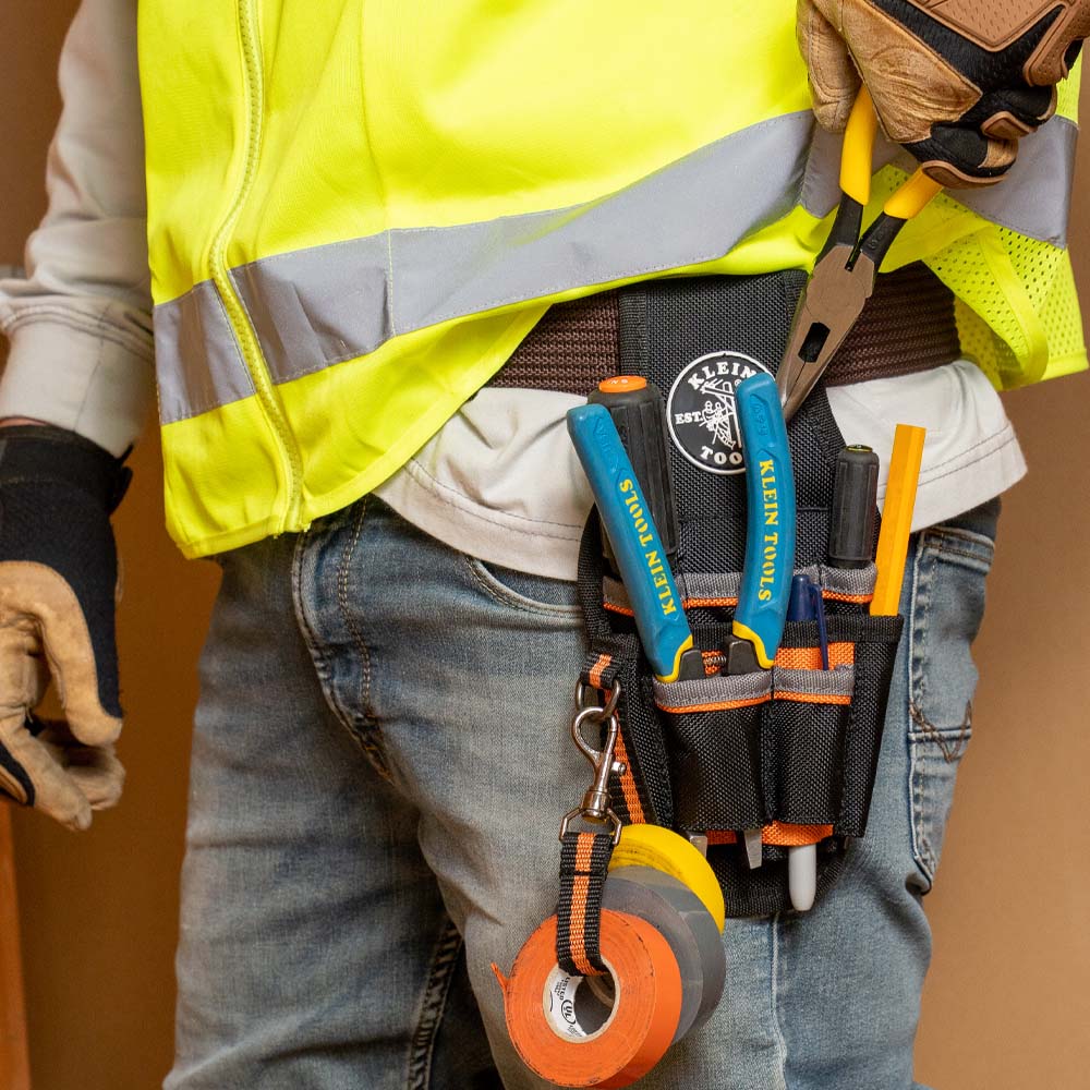 Klein Tools Pro Tool Pouch with 9 Pockets