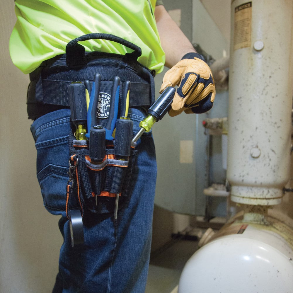 Klein Tools Pro Tool Pouch with 9 Pockets