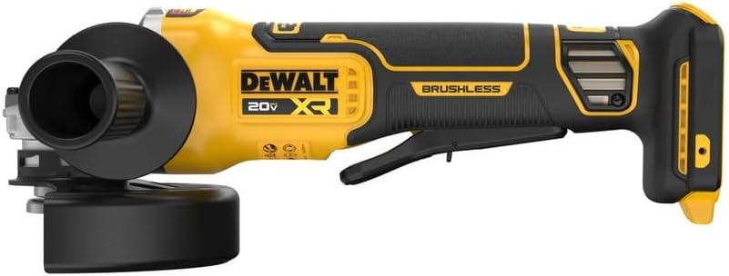 Dewalt 20V Max XR 4.5" Slide Switch Angle Grinder
