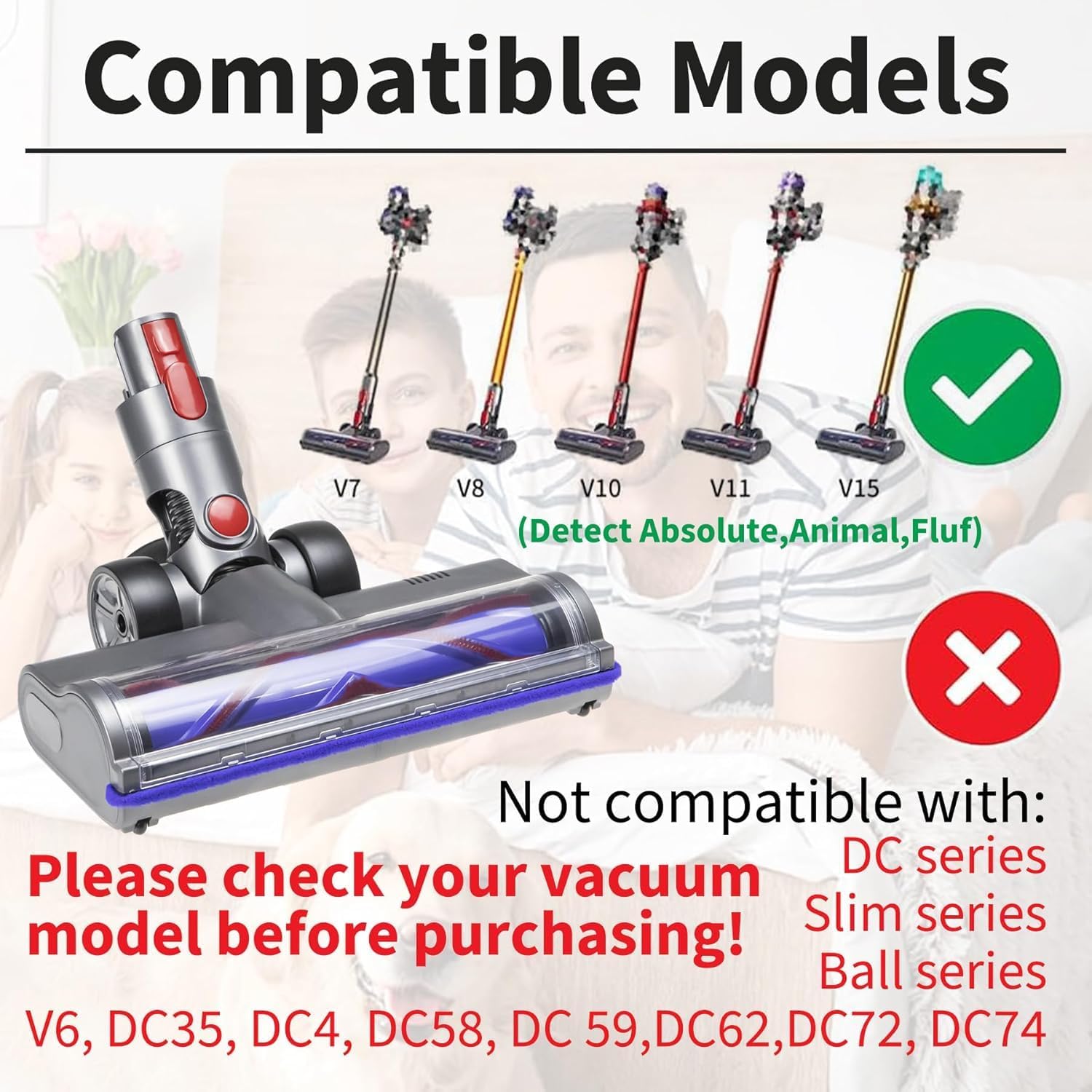 Dyson Motorhead V8 SV10 Animal Absolute - Noir