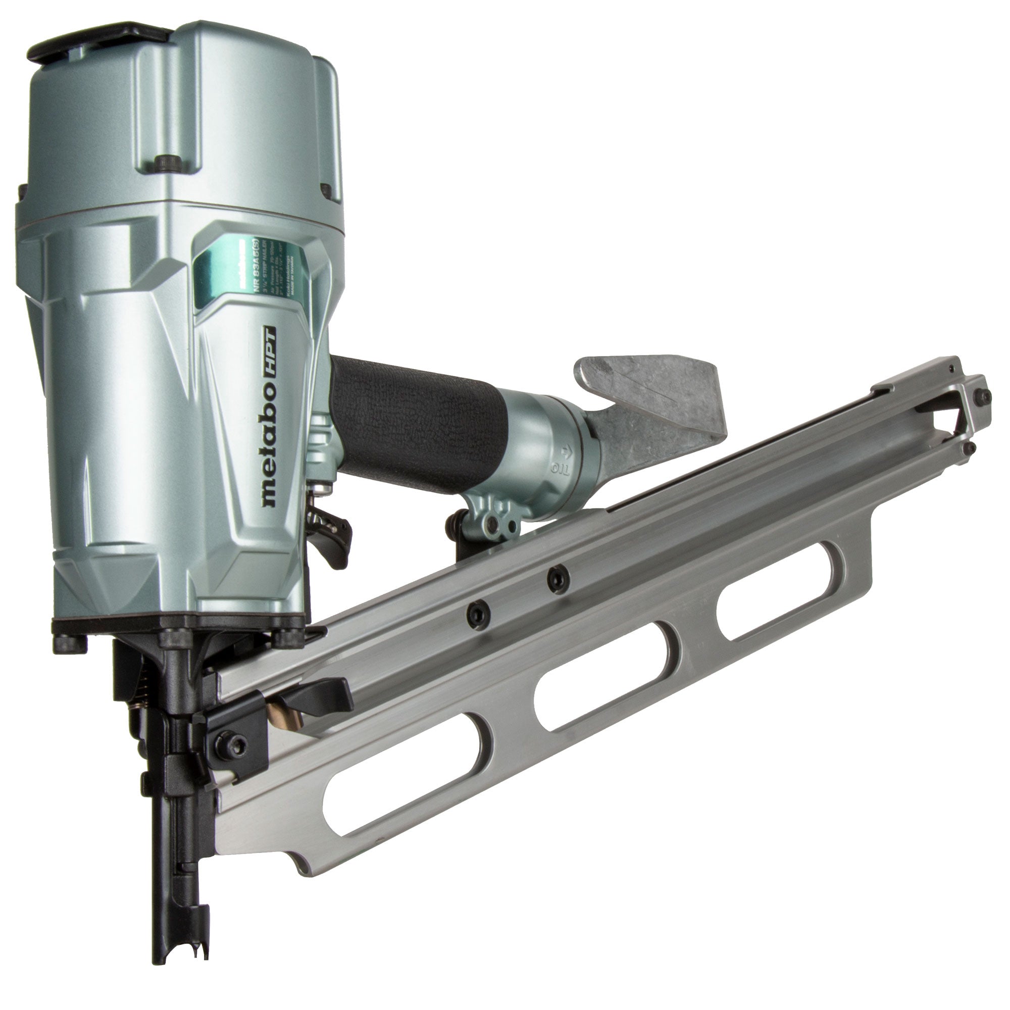 Metabo 2" up to 3-1/4" HPT Framing Nailer with Rafter Hook