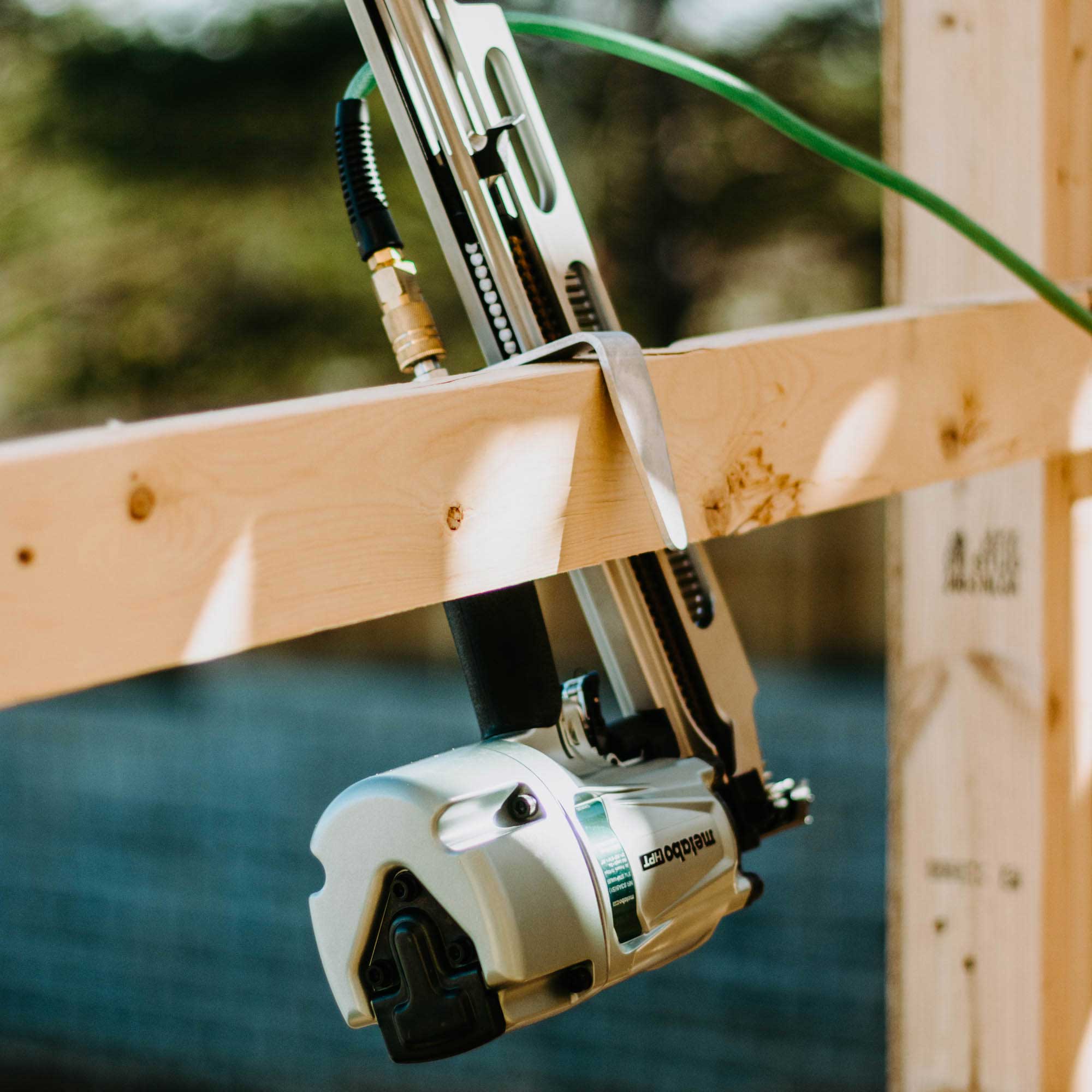 Metabo 2" up to 3-1/4" HPT Framing Nailer with Rafter Hook