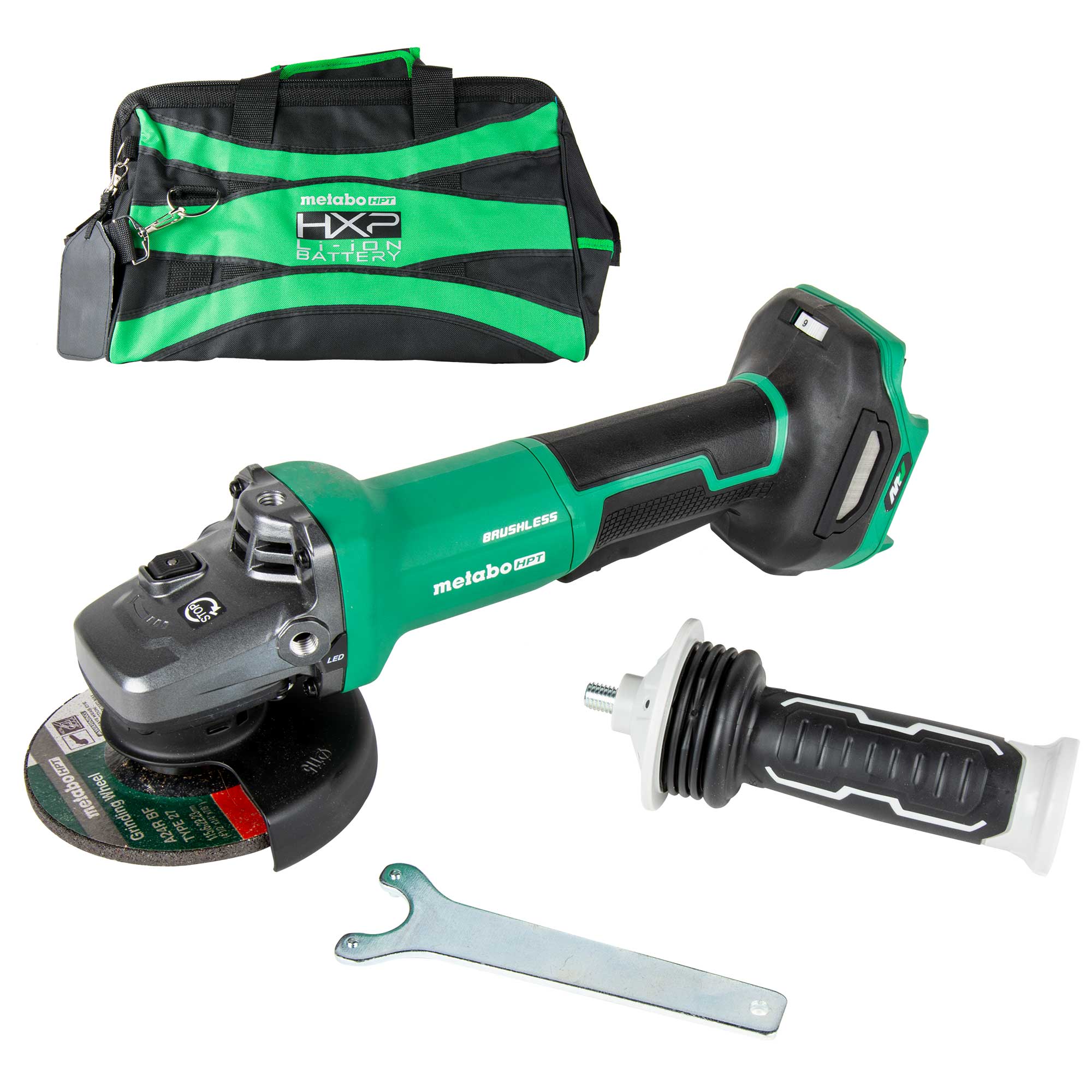 Metabo HPT 36V MultiVolt 4 1/2" Cordless Angle Grinder - Tool Only