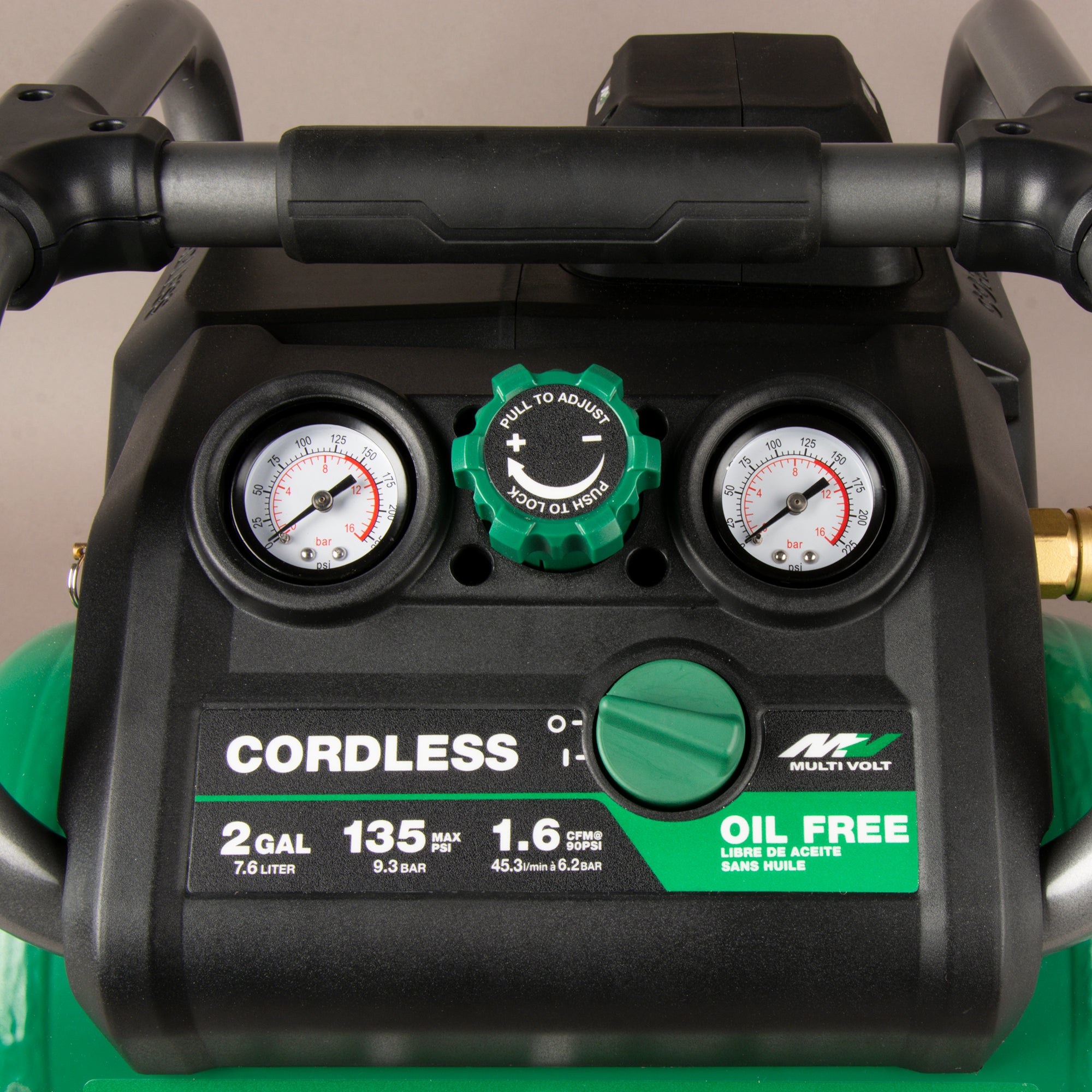 Metabo HPT 36V MultiVolt Compresseur d'air sans fil - Vert