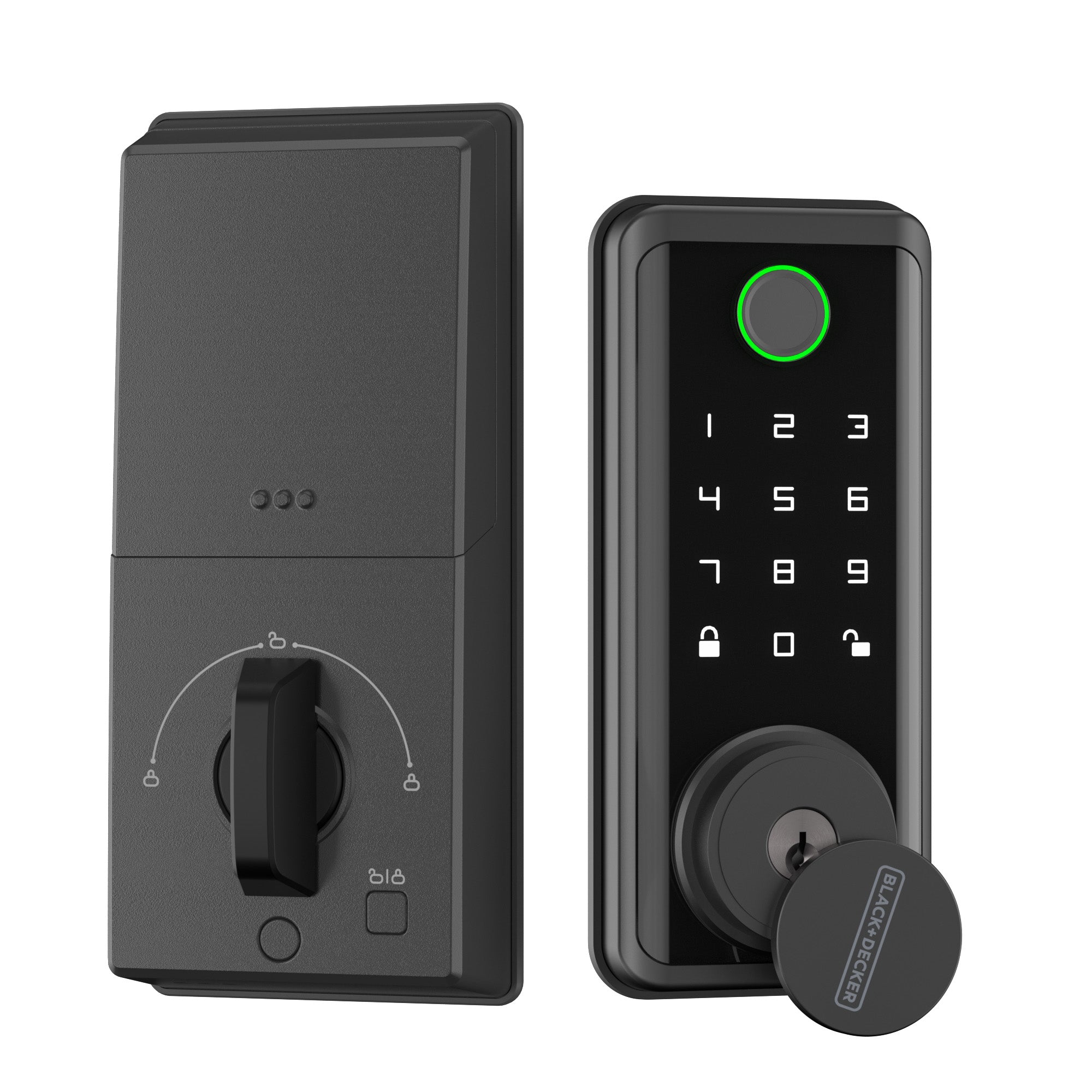 Black & Decker Smart Lock avec Gateway - Noir