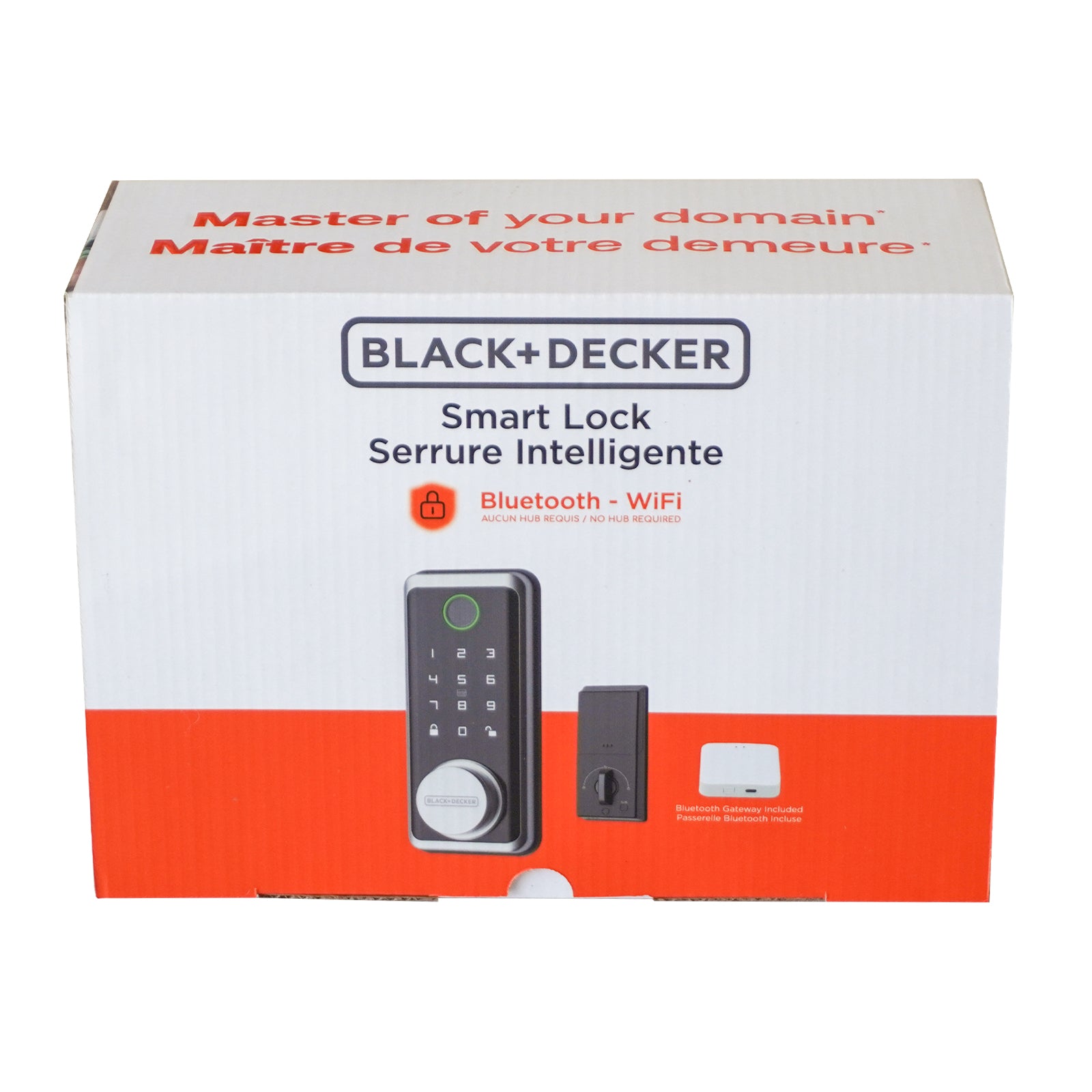 Black & Decker Smart Lock avec Gateway - Argent