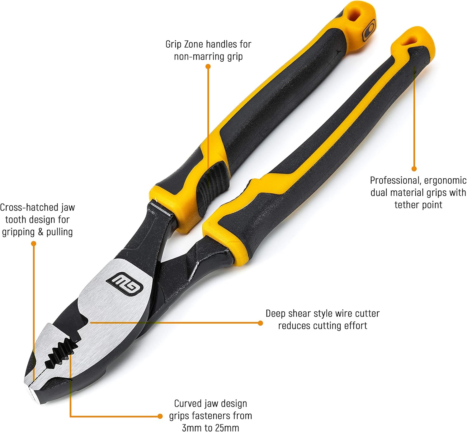 Gearwrench 6" Pince à joint creux Cush Grip