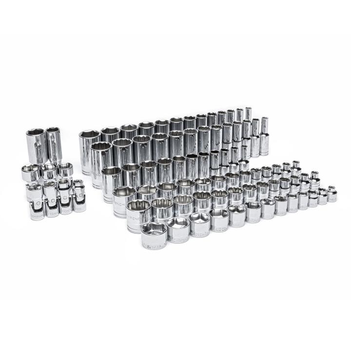 Gearwrench 3/8" SAE Drive Master Socket Set with Foam Storage Tray - 85 Piece