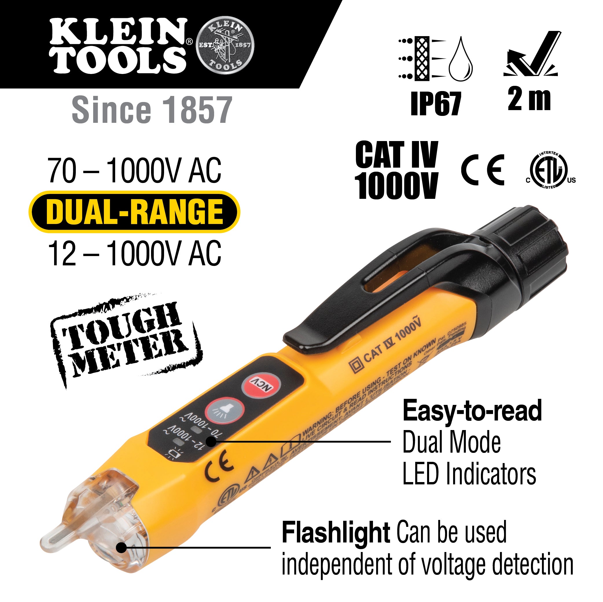 Kit de test électrique de tension Klein Tools