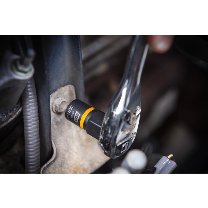 Gearwrench - Jeu de douilles d'extraction à impact pour boulons 1/4" et 3/8" - 8 pièces