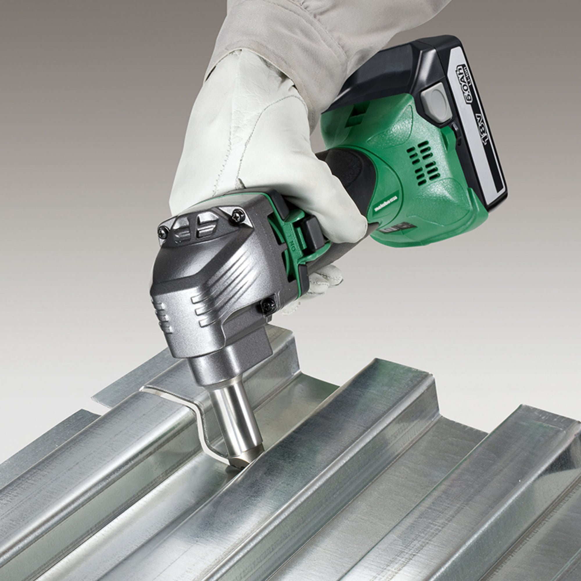 Metabo HPT 18V Multi Volt Cordless Nibbler for Ribbed Metal Panels - Tool Only