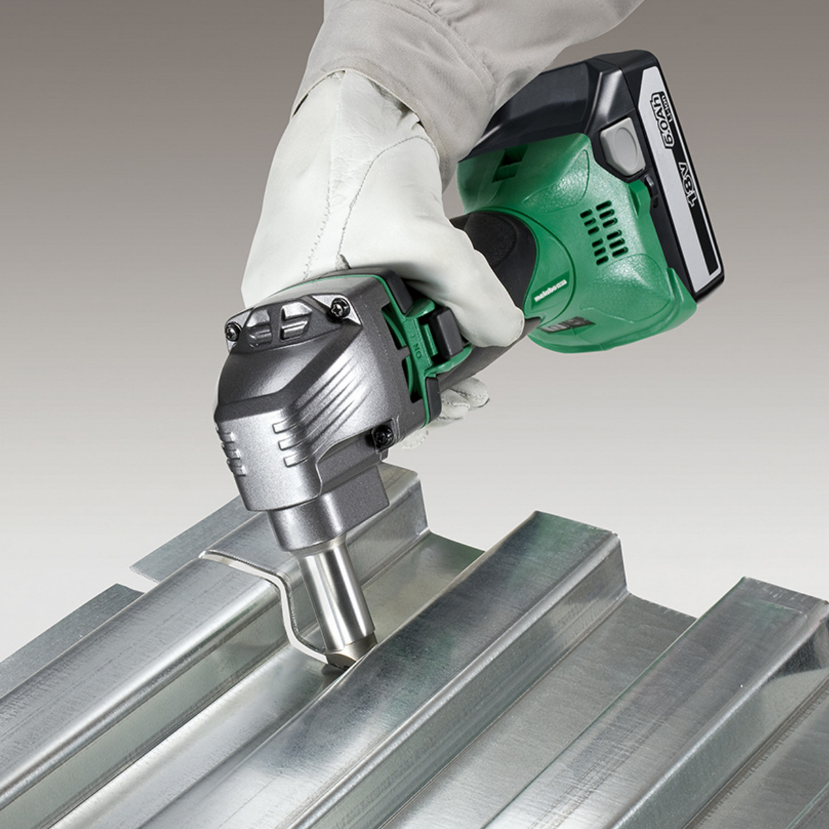 Metabo HPT 18V Multi Volt Cordless Nibbler for Ribbed Metal Panels - Tool Only