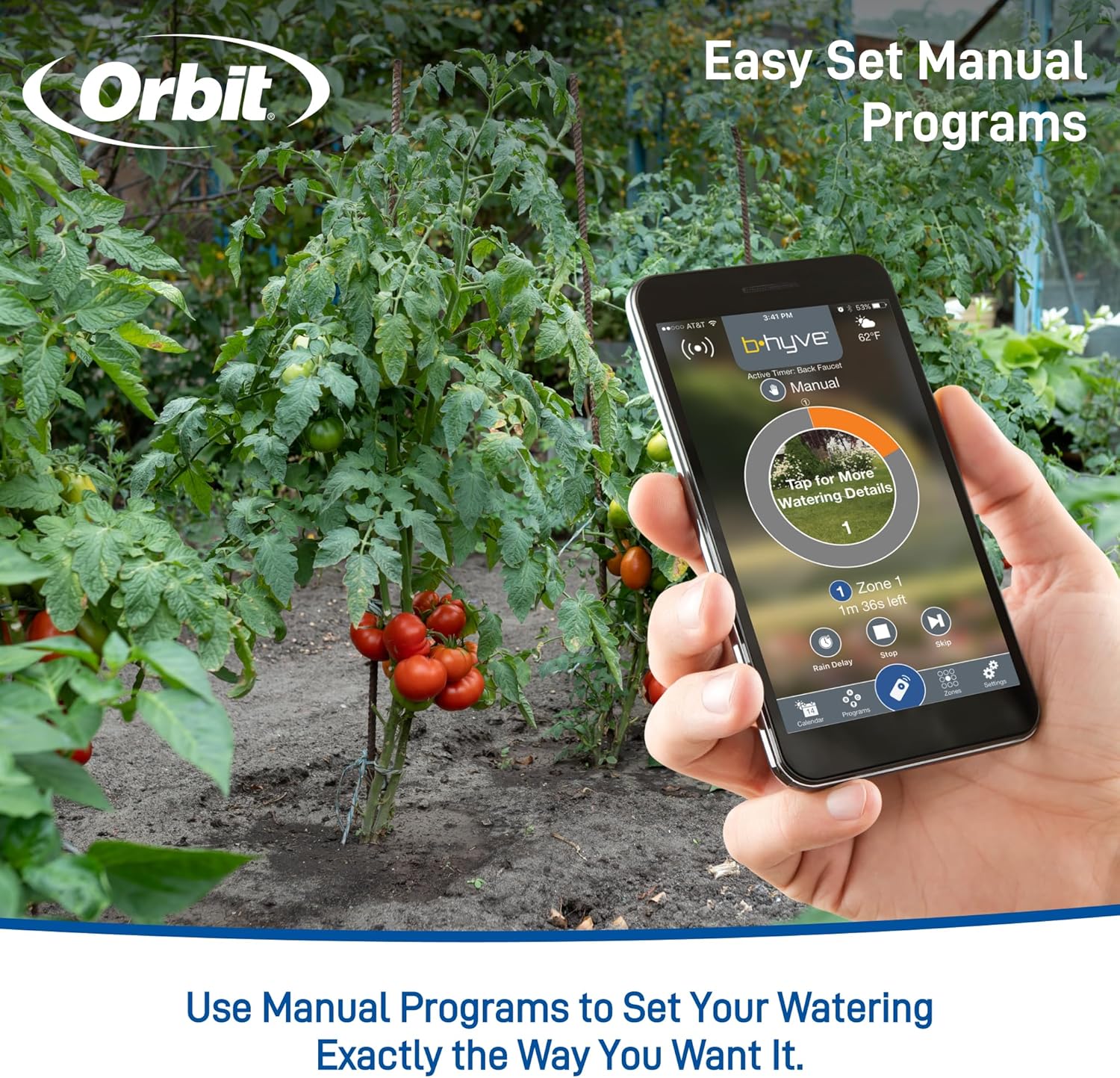 Orbit B-hyve Bluetooth Hose Watering Faucet Timer - Gen 2
