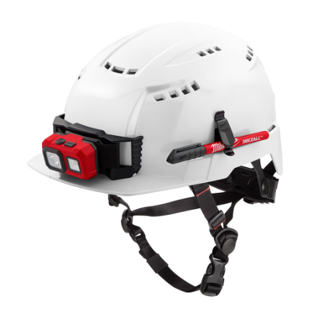 Milwaukee Type 2 Class C Vented Safety Helmet - White