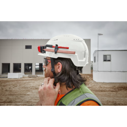 Milwaukee Type 2 Class C Vented Safety Helmet - White