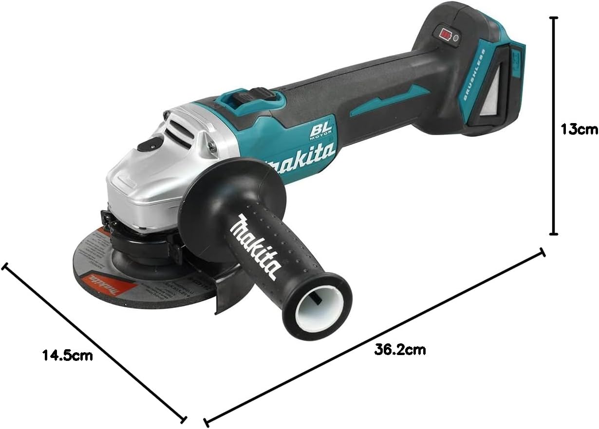 Makita 18V Brushless Angle Grinder Bare Unit - 115mm