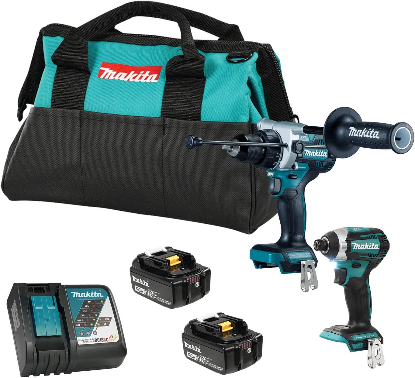 Makita 18V LXT Brushless Cordless 2-Piece Combo Kit