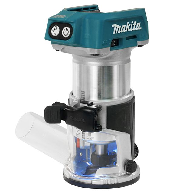 Makita 18V LXT Brushless Router With Dust Extraction - Tool only
