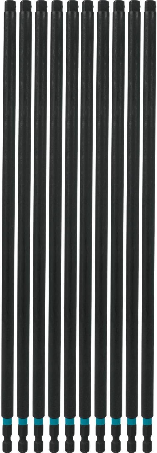 Makita Impactx 1/4" by 12" Socket Adapter - 10 Pack - Bulk