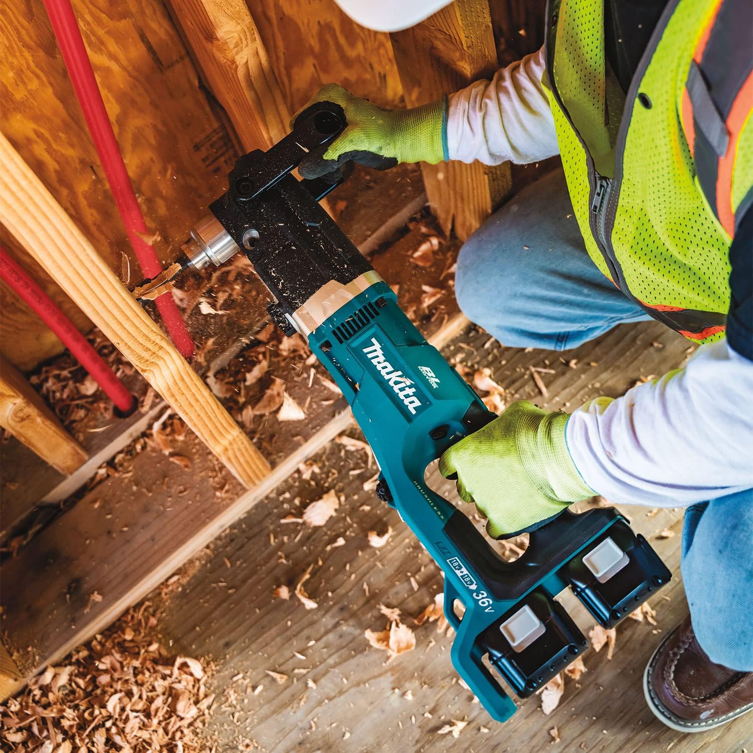 Makita 36V  LXT Brushless Cordless 1/2" Angle Drill - Tool Only