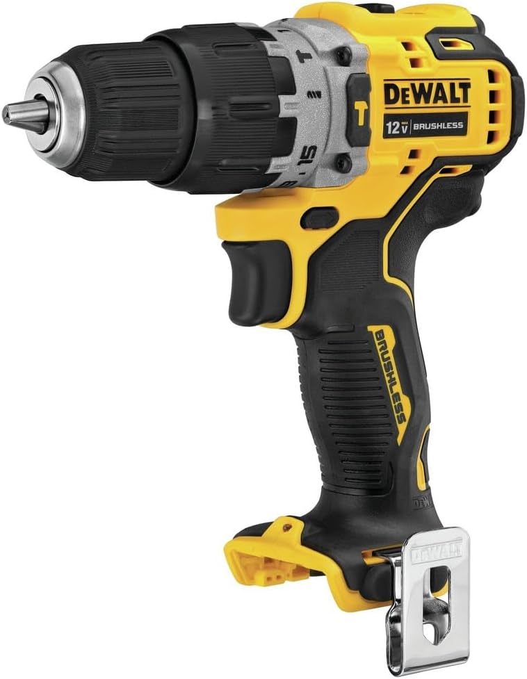 Dewalt 12V 3/8" Max Xtreme Brushless Compact Hammer Drill & Driver - Outil seul
