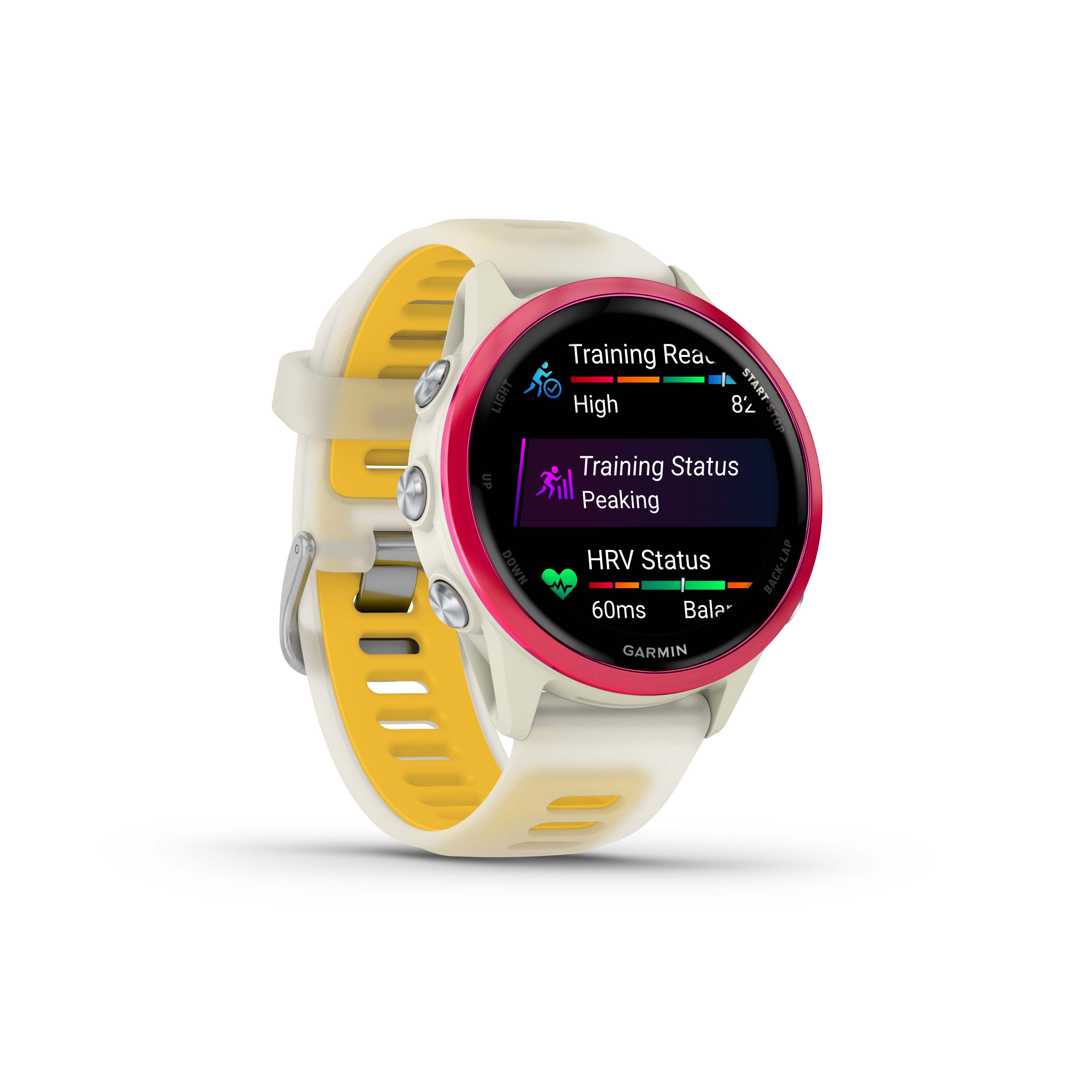 Garmin Forerunner 570 42mm - Bone Raspberry Mango