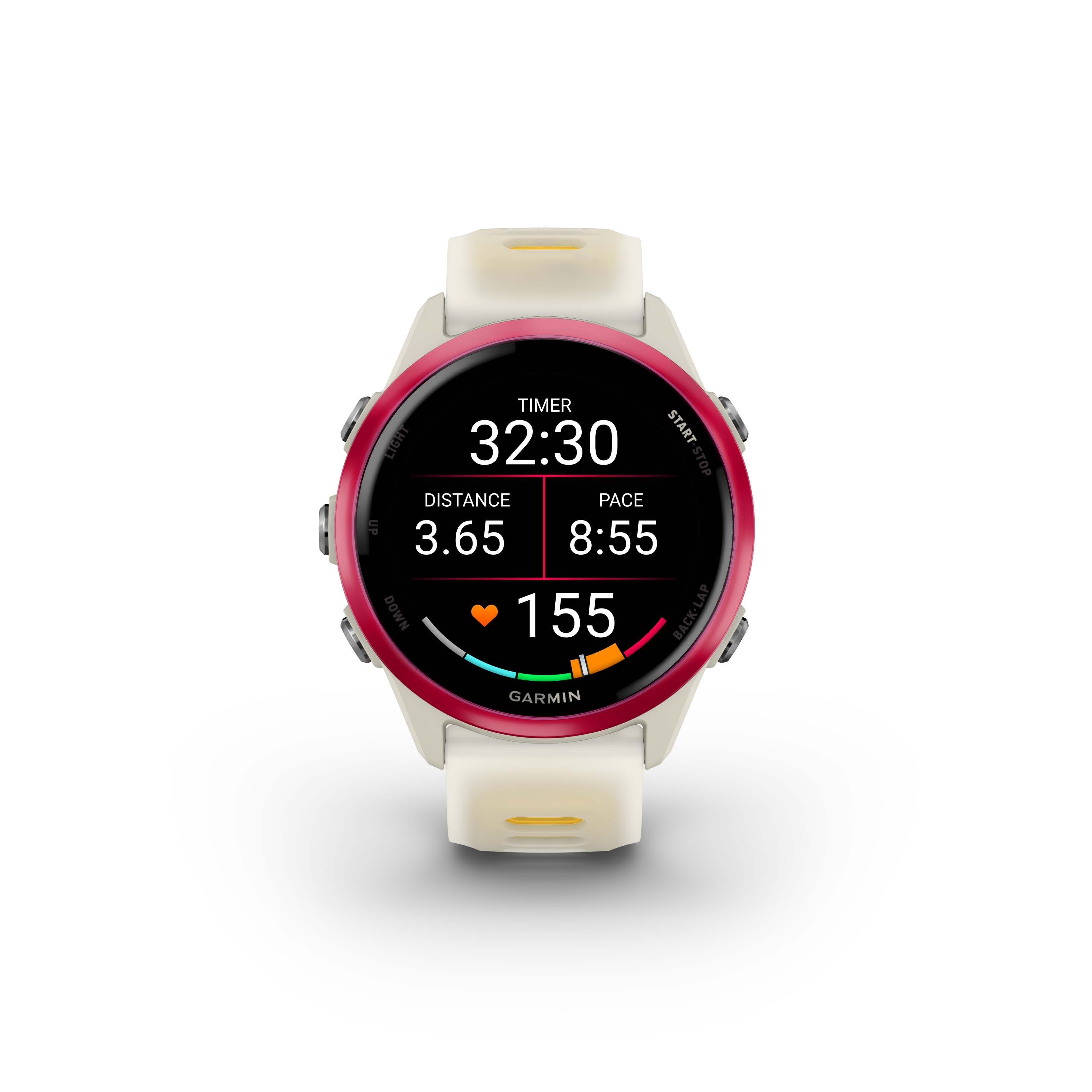 Garmin Forerunner 570 42mm - Bone Raspberry Mango