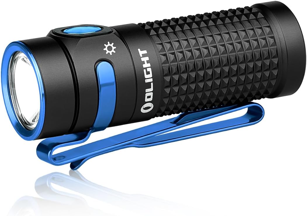 Olight Baton 4 Led Lampe de poche rechargeable 1300 Lumens avec batterie - Noir