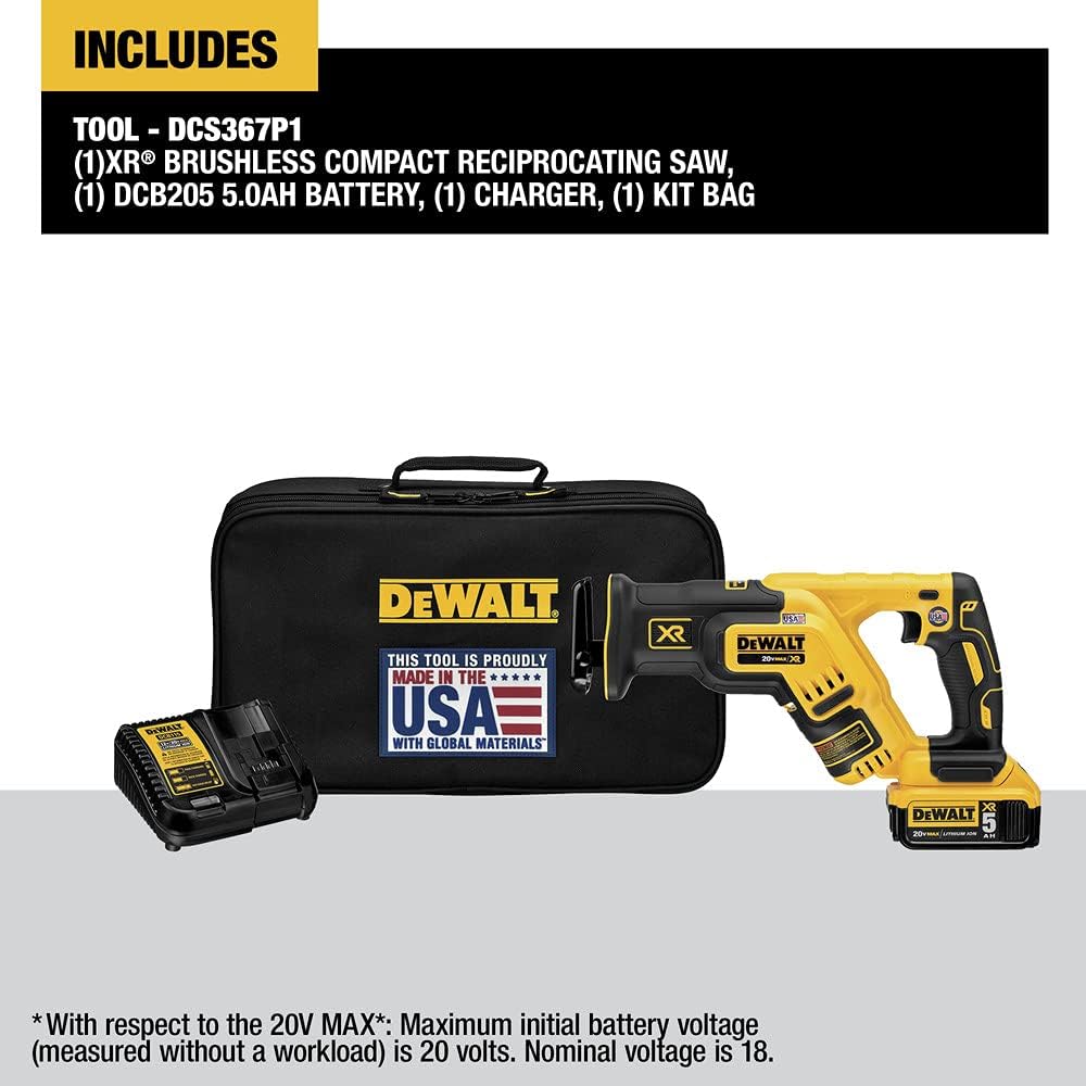 Scie à guichet compacte Dewalt 20V MAX XR