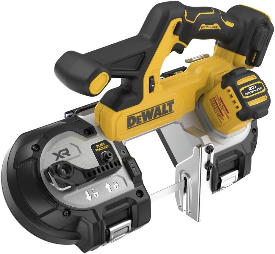 Dewalt 3-3/8" 20V Max XR Cordless Brushless Motor Portable Bandsaw - Tool Only (Scie à ruban portable sans fil 20V Max XR) - Outil seul
