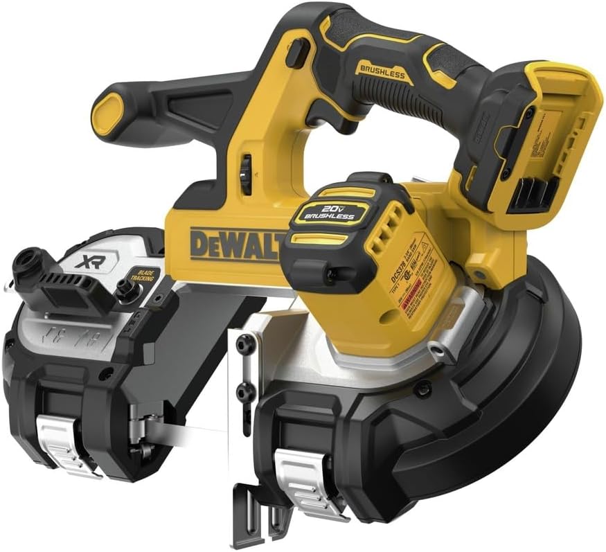 Dewalt 3-3/8" 20V Max XR Cordless Brushless Motor Portable Bandsaw - Tool Only (Scie à ruban portable sans fil 20V Max XR) - Outil seul