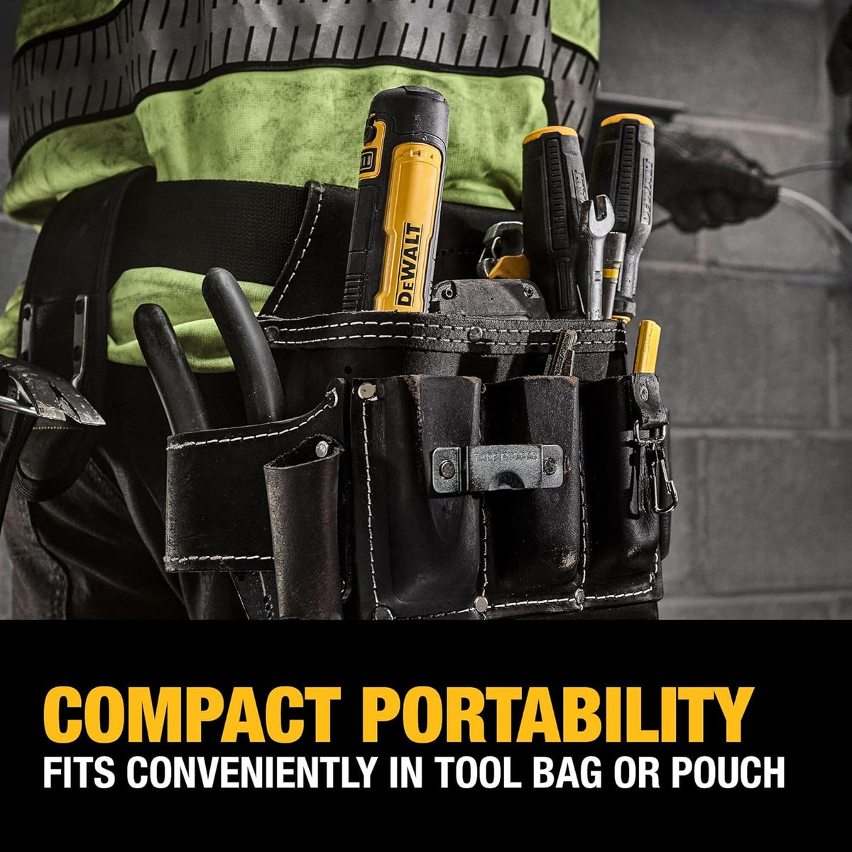 Tournevis sans fil Dewalt avec commande Flex Drive et embouts de vissage