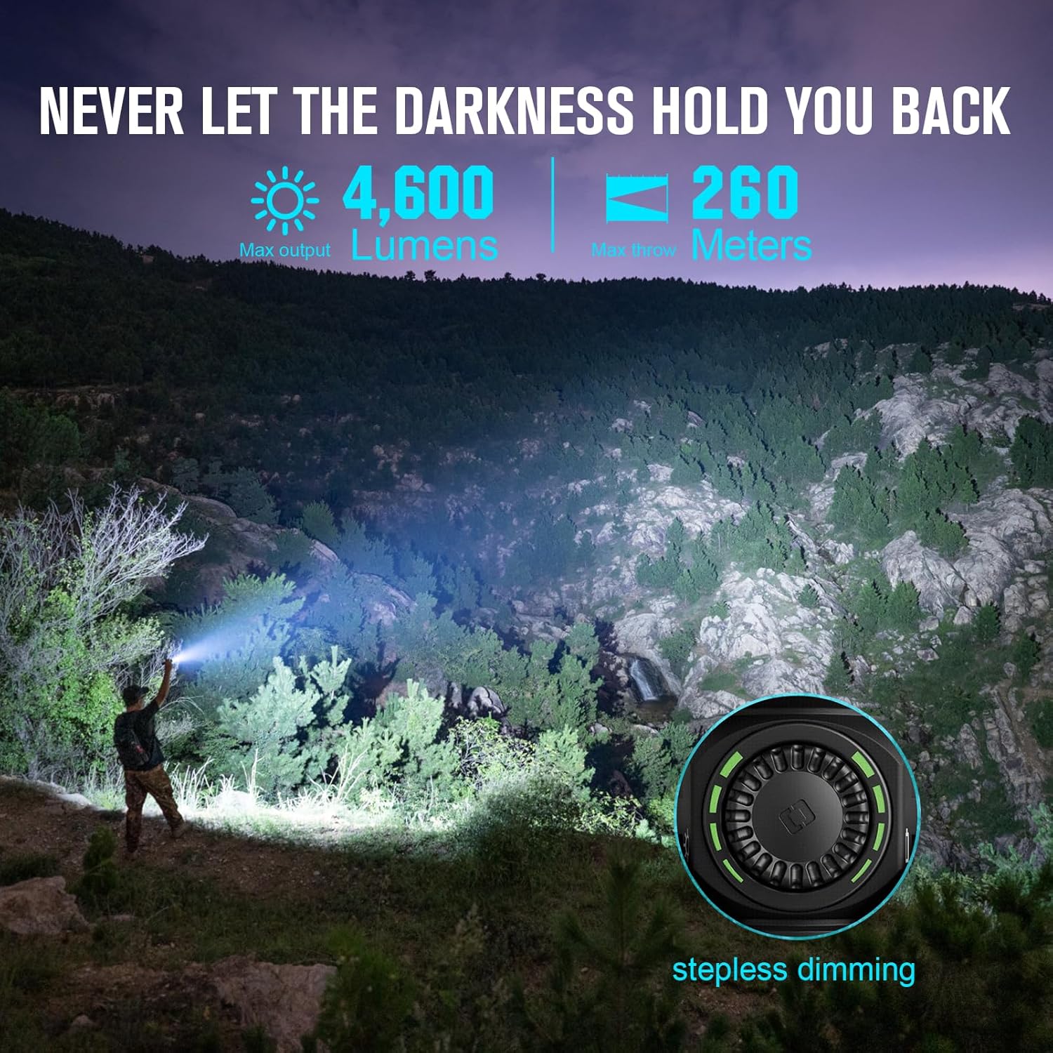 Olight Seeker 4 Pro High Power - Noir